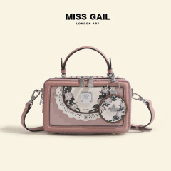 Niche design garden print camera bag for women 2024 spring new style portable crossbody versatile women's bag