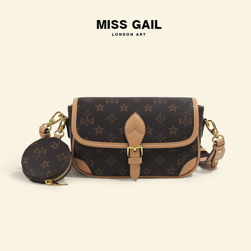Texture crossbody bag high-end texture old temperament crossbody women's bag Guangzhou women's bag wholesale