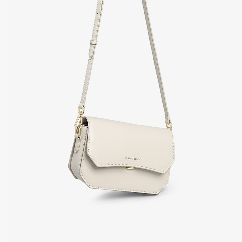 Viney bag women's bag new 2024 genuine leather crossbody bag women's versatile ins small square bag popular texture shoulder bag