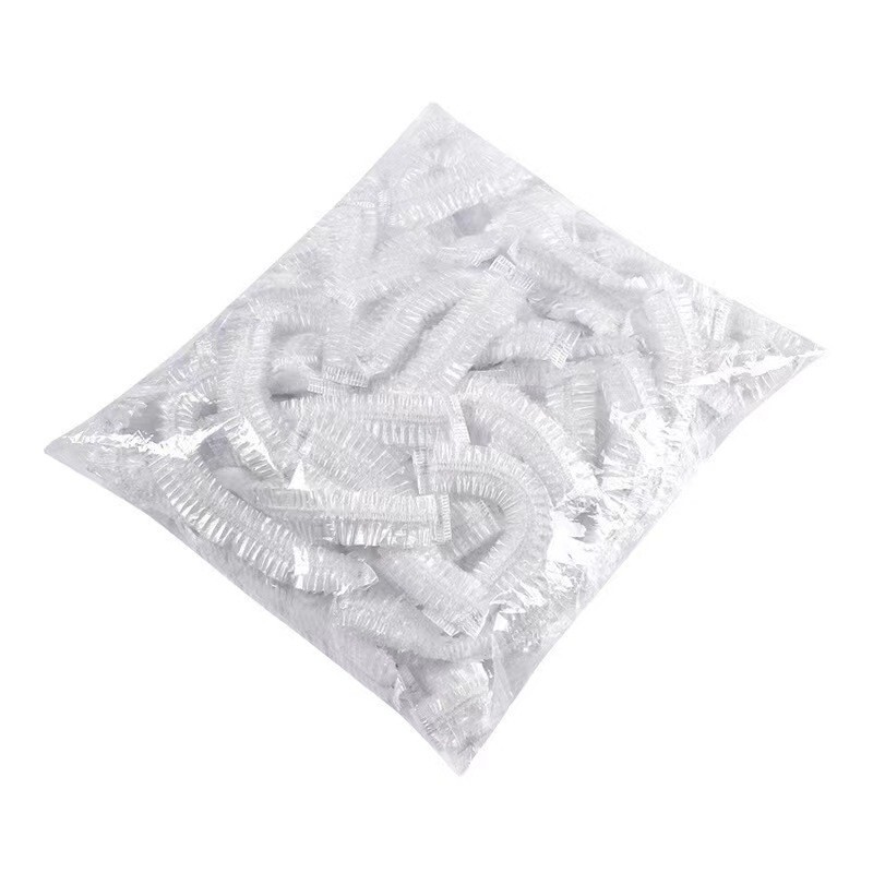 Food grade PE disposable cling film set color thickening and enlarged bowl cover shower cap kitchen refrigerator household cling film