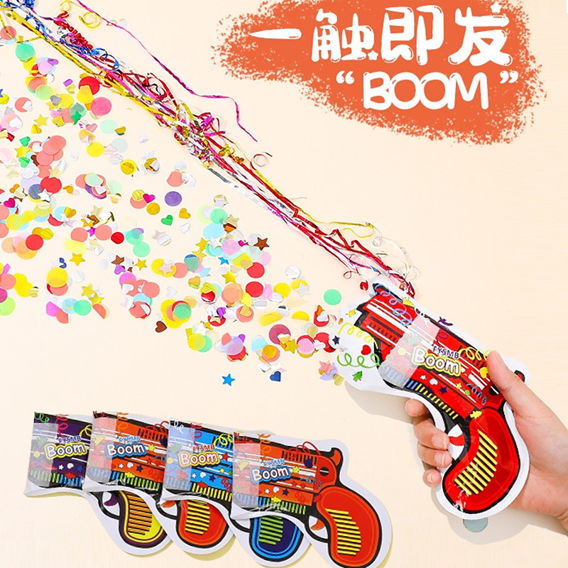 Hand-held fireworks gun inflatable fireworks gun birthday graduation ceremony festival atmosphere props party fireworks tube small salute