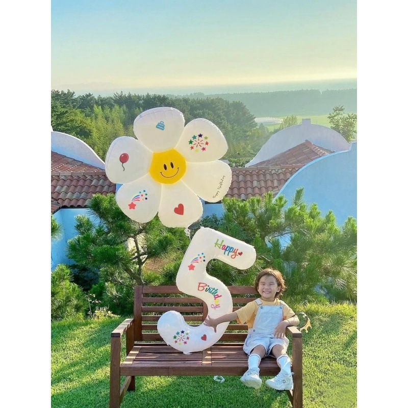 Large birthday number balloons for boys, girls, children and babies outdoor photo party decoration scene layout wholesale