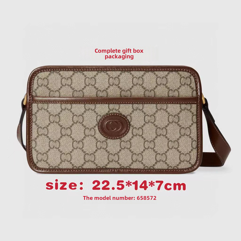 New small square bag, fashionable retro camera bag, messenger bag, shoulder bag, stereotyped bag, same style for men and women, Europe and America