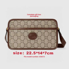 New small square bag, fashionable retro camera bag, messenger bag, shoulder bag, stereotyped bag, same style for men and women, Europe and America