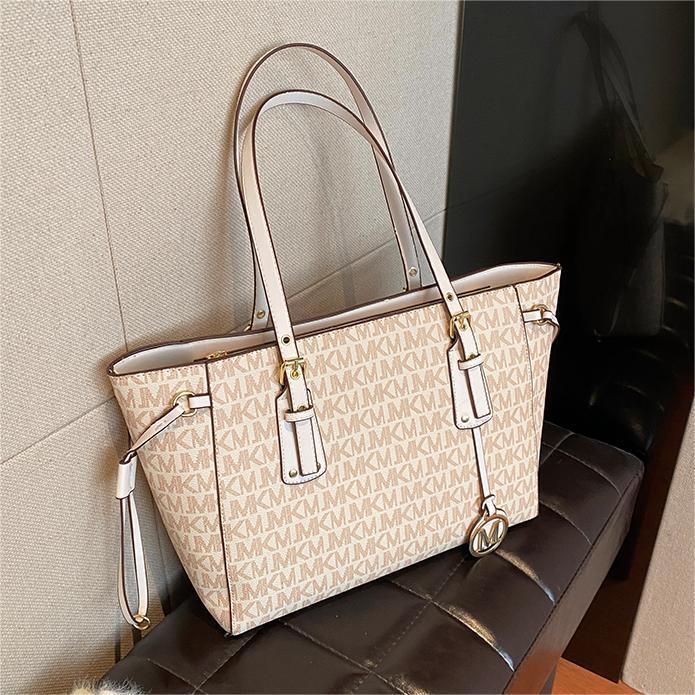 This year's popular letter printed bags for women 2024 new large-capacity high-end tote bag trendy versatile shoulder bag