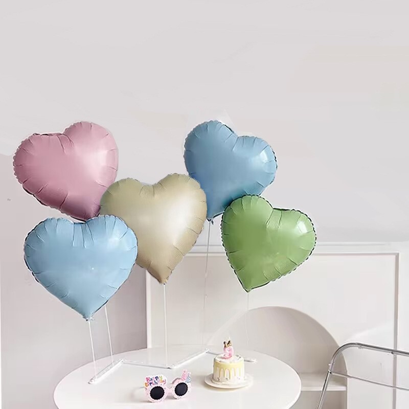 New Love Folding Balloon Table Floating Birthday Column Desktop Stand Children's Baby One-Year-Old Party Scene Arrangement