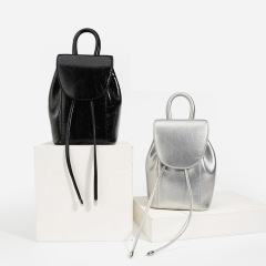 Niche high-end mini handbag women's 2024 new backpack retro fashion trend versatile backpack