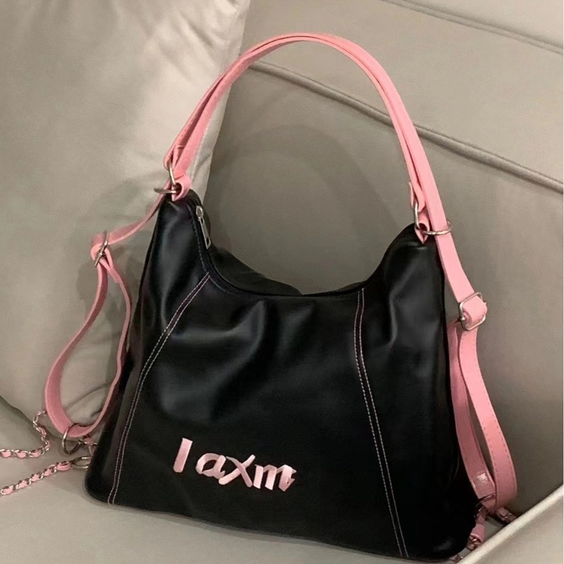 Autumn new large-capacity backpack women's niche simple design student class commuting single shoulder crossbody bag