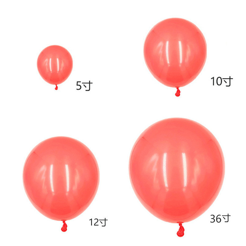 Macaron balloons 5 inches 10 inches 12 inches 18 inches wedding birthday balloon package birthday scene decoration supplies