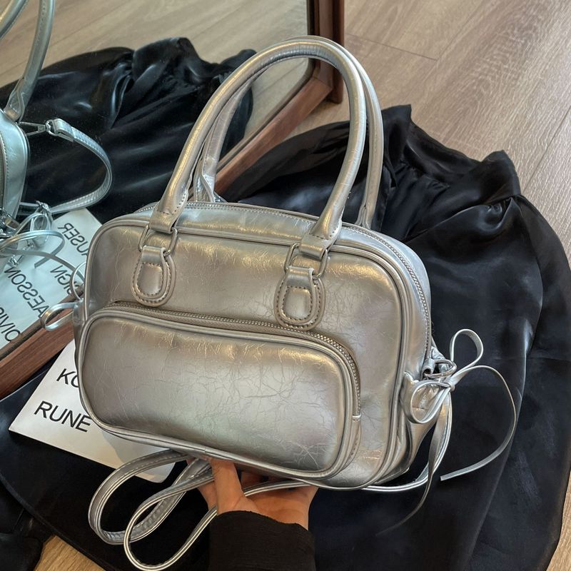 Niche design backpack 2024 new summer fashion simple small square bag versatile casual single shoulder crossbody bag for women
