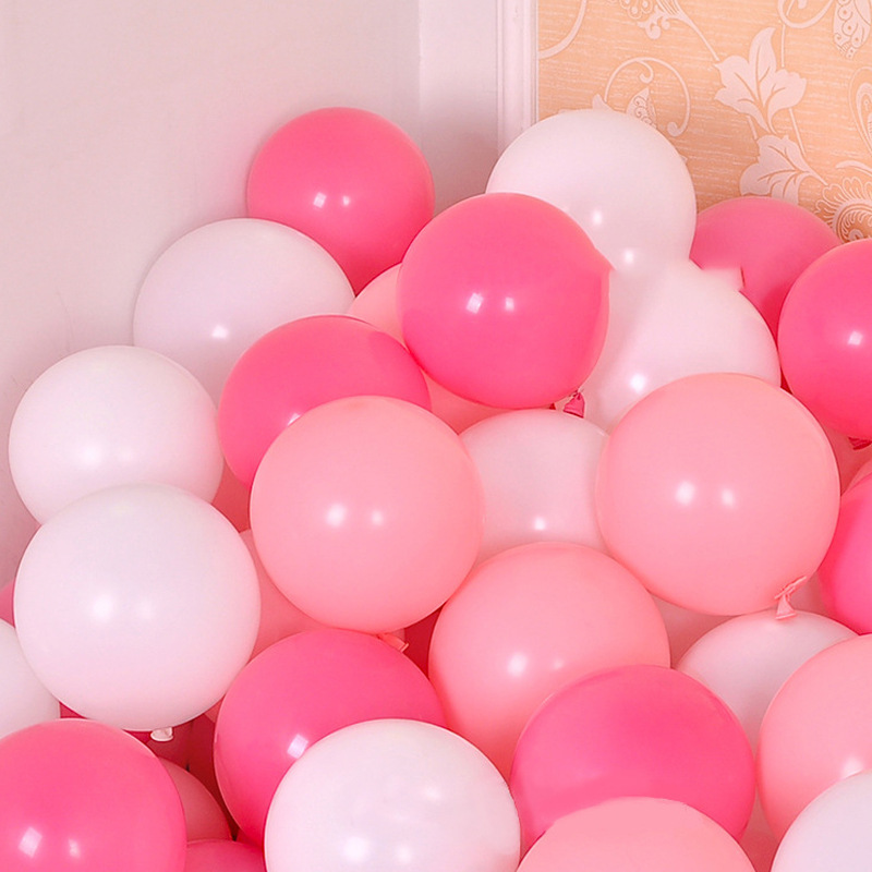 Thickened 10-inch 12-inch matte visiting America latex balloon wedding birthday balloon wedding layout photo prop balloon