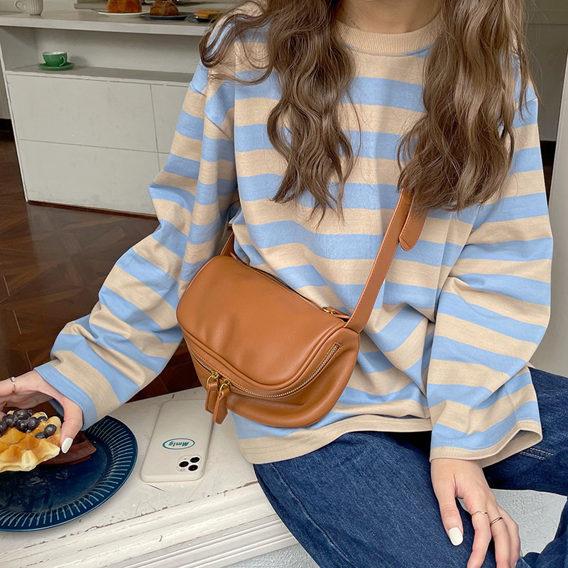 Textured niche design pillow bag small bag women's summer new fashion trendy crossbody single shoulder versatile bag trendy