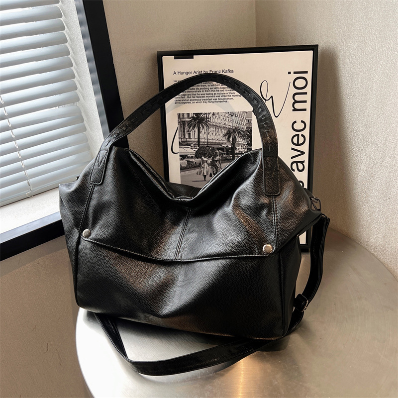 Foreign trade women's bag new versatile large-capacity bag women's fashion crossbody bag niche shoulder bag tote bag