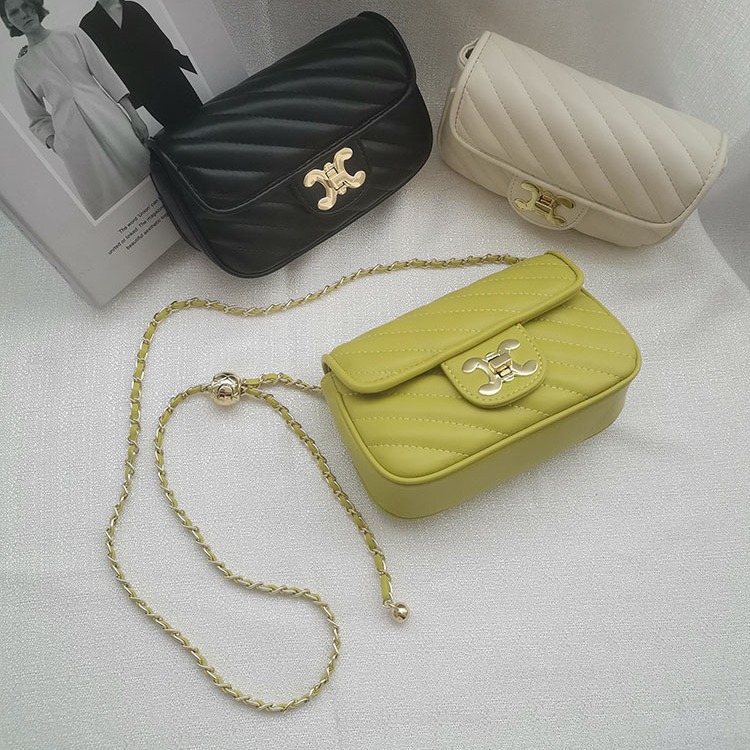 Small fragrant style rhombus chain small bag for women in stock wholesale trendy ins versatile one-shoulder cross-body small square bag for women