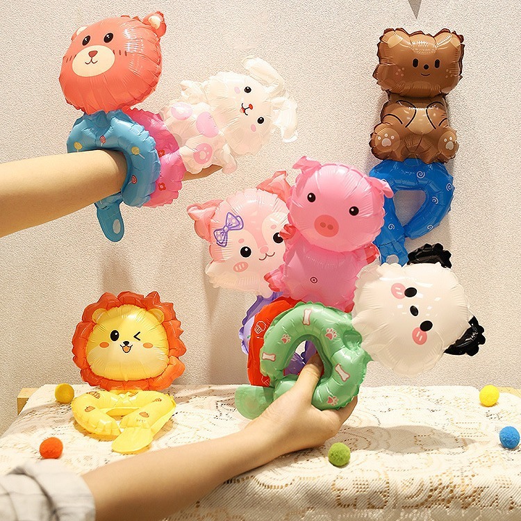 Graduation atmosphere wrist balloons children's birthday decoration scene layout kindergarten primary school classroom charity sale props