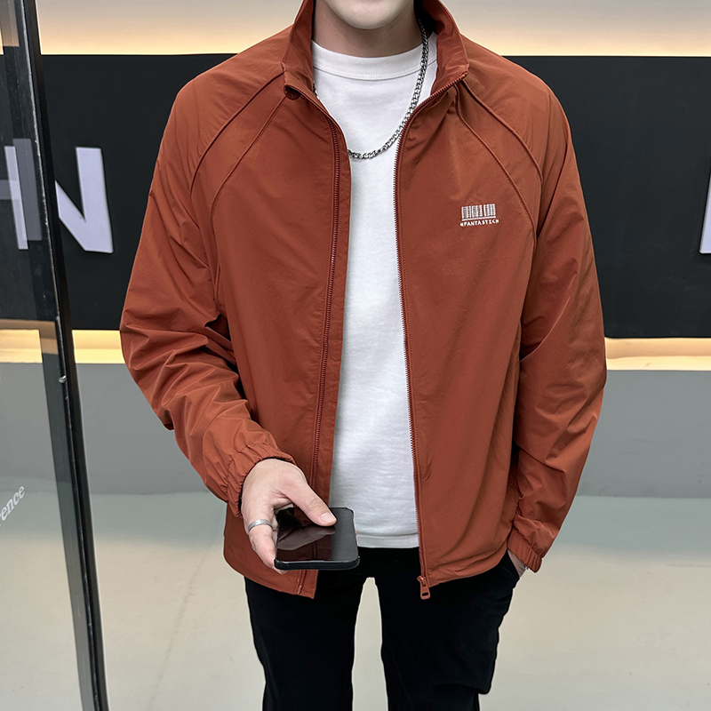 Autumn Solid Color Fashion Youth Jacket Casual Versatile Jacket