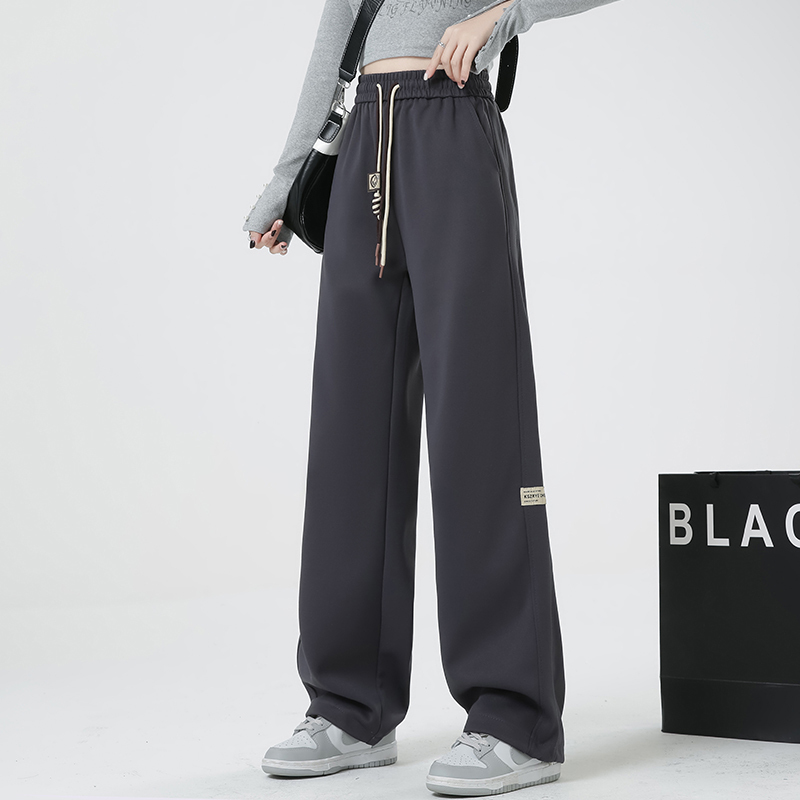 Autumn casual pants, loose American sports pants, trendy student high-end sweatpants and trousers