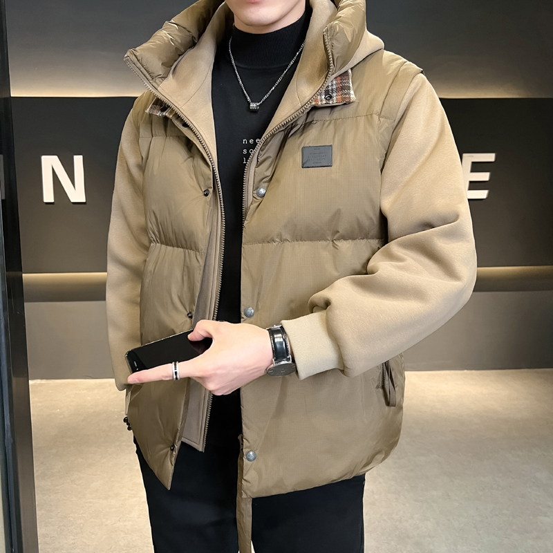 @shopkeeper风-fake two new styles of knitted down jackets for trendy men