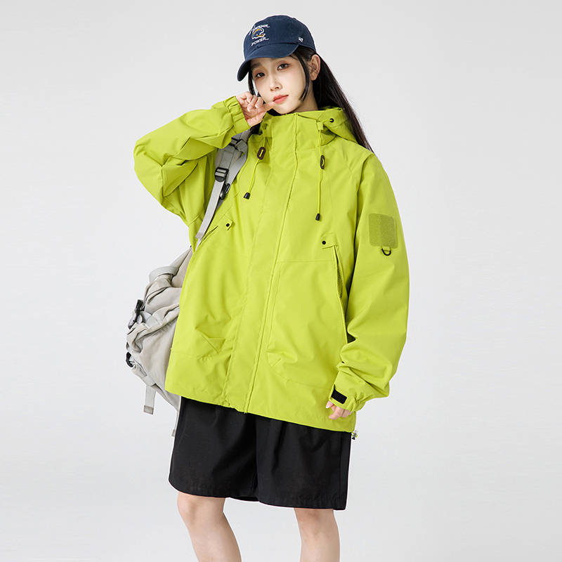 New outdoor mountain sports windproof and waterproof jacket jacket for men and women