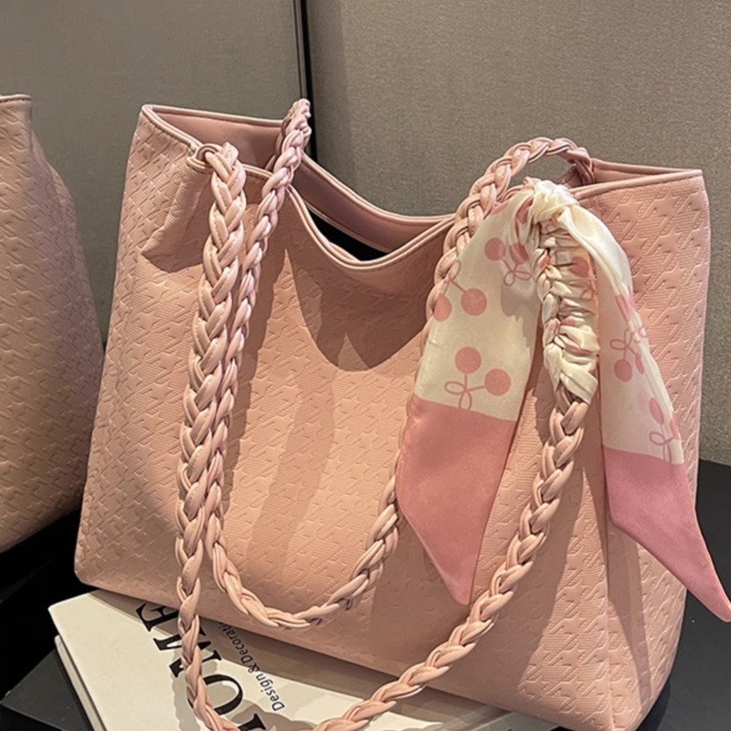 High-end, stylish, large-capacity bag, new women's bag, fashionable commuter shoulder bag, summer popular tote bag