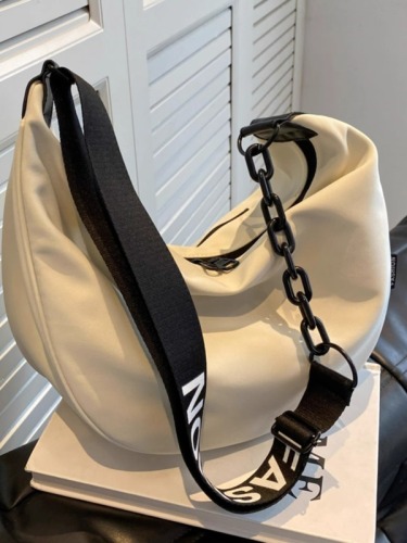 High-end fashionable Oxford cloth sports small bag for women 2024 new trend this year's popular one-shoulder cross-body dumpling bag