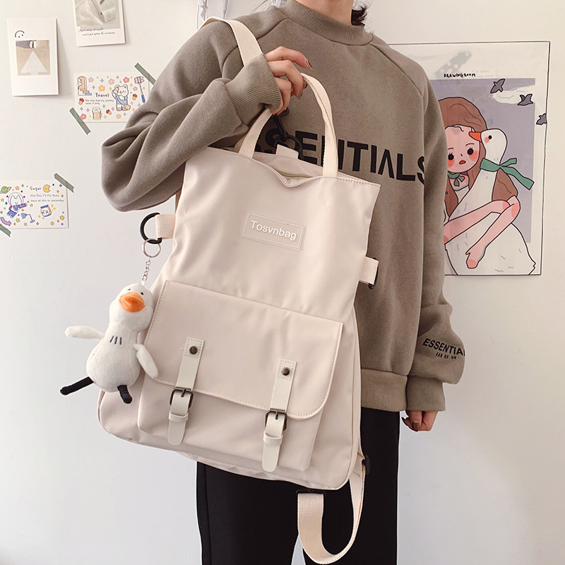 Nylon cloth large-capacity casual bag for women new Korean style fashion simple handbag single shoulder crossbody backpack
