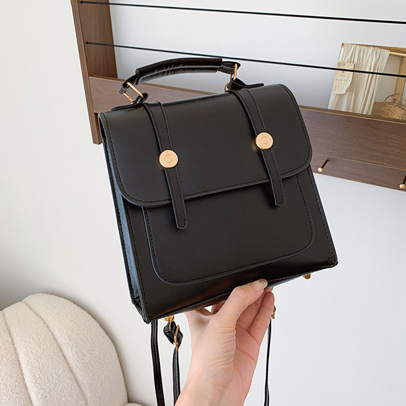 Trendy texture casual backpack women's new fashion style shoulder bag casual simple backpack