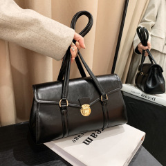 High-end retro simple armpit bag for women spring and summer new fashion casual commuter bag foreign trade wholesale shoulder bag