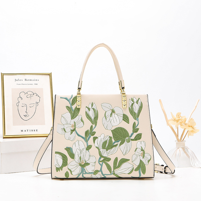 Large-capacity commuter handbag, versatile mother bag 2024 new high-end single shoulder crossbody bag
