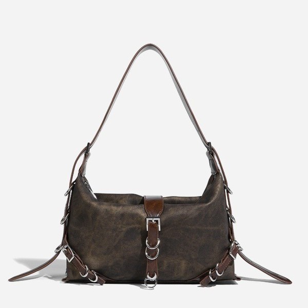 2024 New Sweet Cool Hot Girl Style Shoulder Bag Niche Design Versatile Crossbody Bag French Niche Underarm Bag for Women