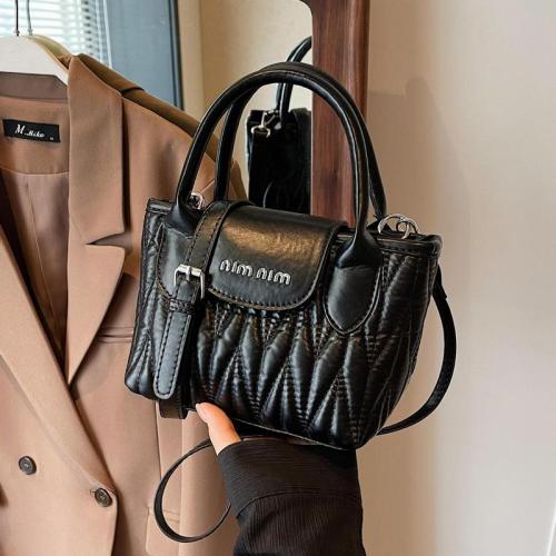Women's bag 2024 new solid color temperament bubble temperament small fragrance style high-end embroidery handbag single shoulder crossbody bag