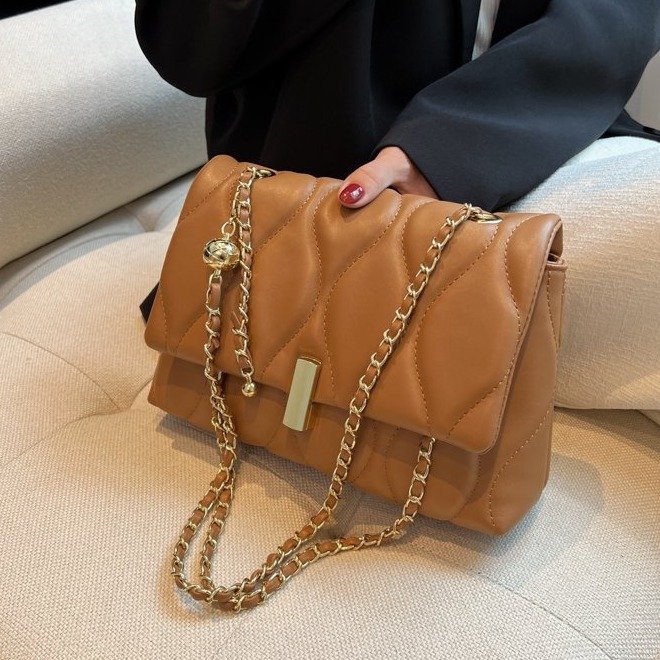 Wholesale fashion simple small bag women's new retro versatile small square bag high-end single shoulder crossbody bag