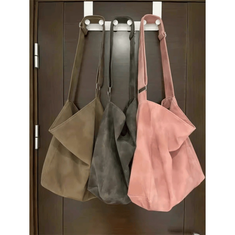 Edition bag, shoulder bag, tote, lazy style, new capacity 2024 shoulder bag, large sense, stain-resistant soft leather crossbody bag