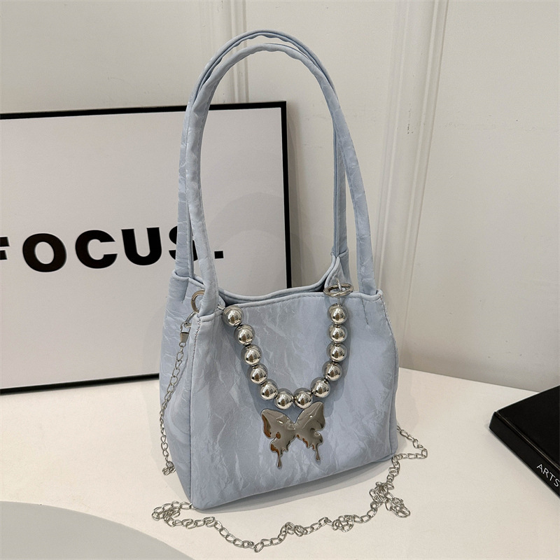 Summer new simple large-capacity handbag niche design trendy fashion shoulder bag simple fashion crossbody bag