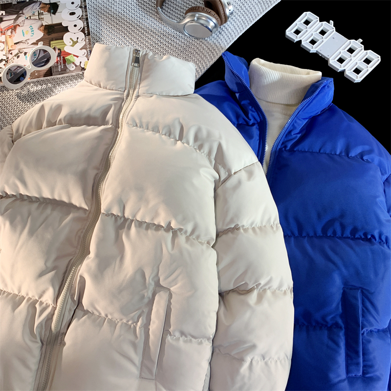 Control 88 Hong Kong style large size solid color thickened cotton clothing