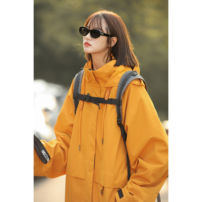 Trendy brand jacket women's loose new style spring and autumn windproof and waterproof outdoor