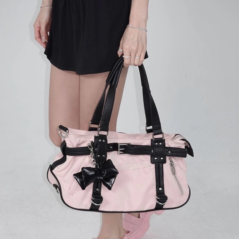 Korean niche palejade bag, fitness women's bag, shoulder crossbody bag, simple portable hot girl travel bag, large capacity