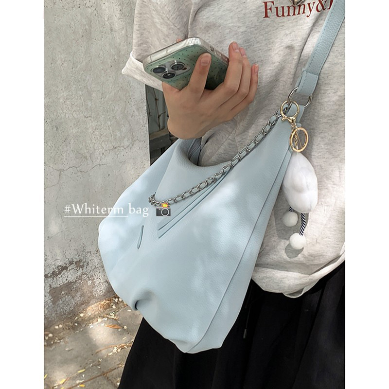 Wholesale Korean style tote bag high-end large-capacity women's backpack 2024 new style simple versatile shoulder crossbody bag