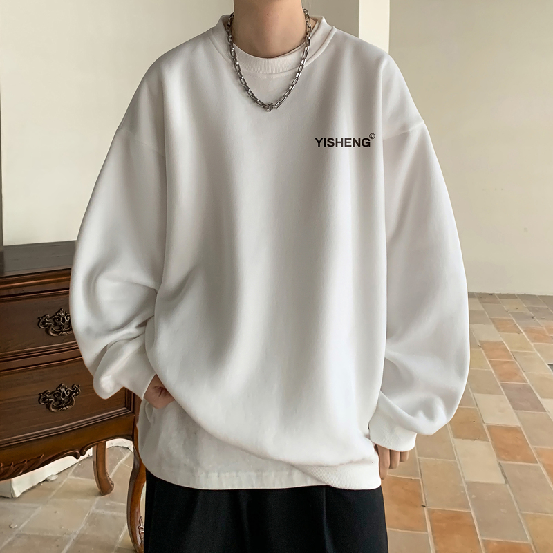 New autumn and winter round neck sweatshirt