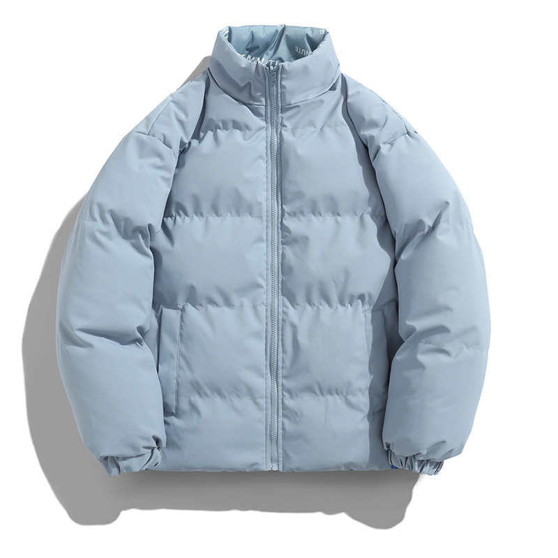Explosive item!  Loose large size all-over printed couple cotton jacket for men and women reversible off-shoulder cotton jacket for men