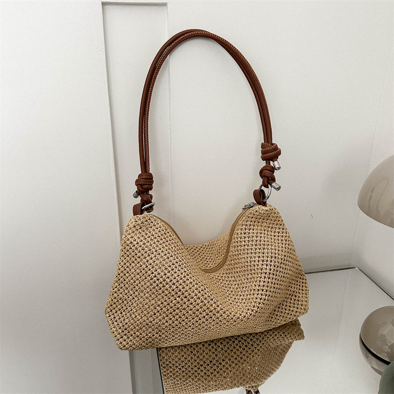 Autumn new fashion simple armpit bag women's bag large capacity tote bag women's niche trend shoulder bag