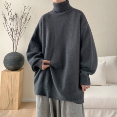 Autumn Solid Color Turtleneck Sweater 400g Get High Quality