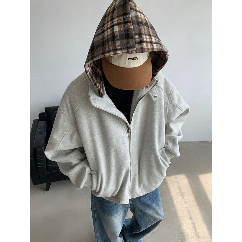 Winter high-quality detachable fake two-piece thickened mud jacket and cotton coat