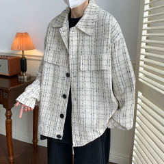 Xiaoxiangfeng Jacket Men's Autumn Jacket Trendy Korean Style Loose Gown Trendy Brand Casual Top