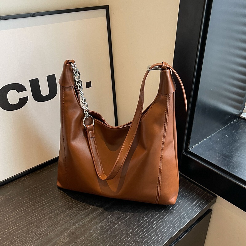 Bags for women 2024 new retro trend large-capacity one-shoulder underarm bag design fashionable crossbody bag