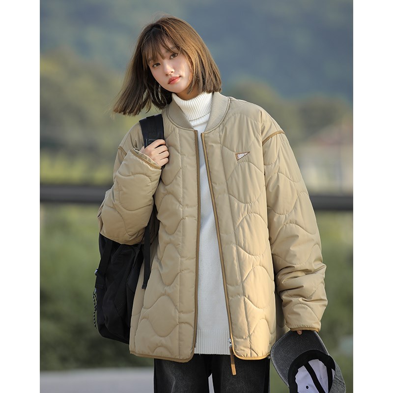 Versatile new Hong Kong style cotton coats for men and women, casual large size jackets