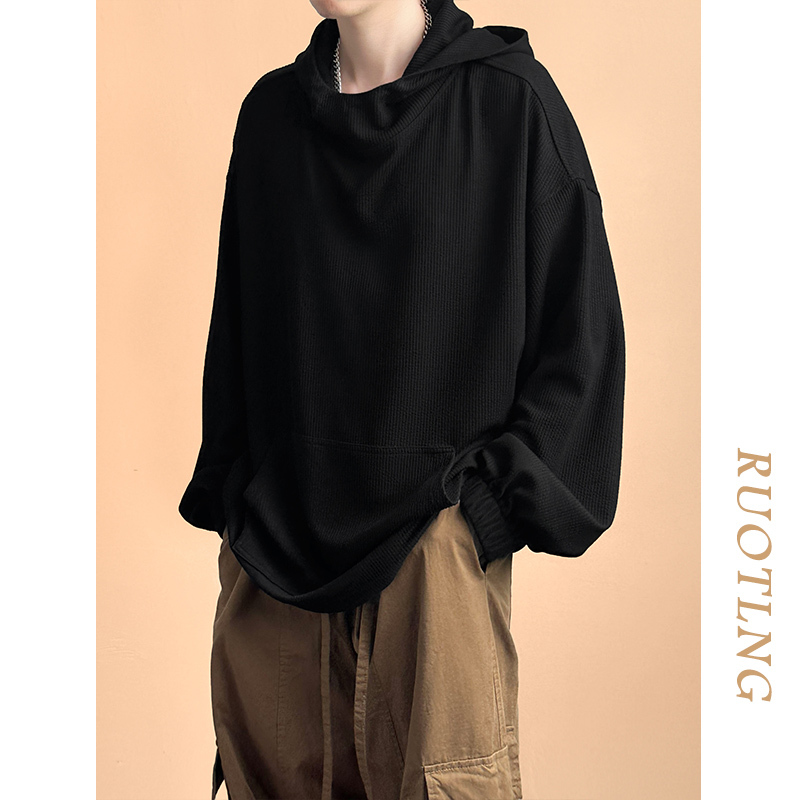 Autumn-New loose casual trendy brand hooded sweatshirt for men