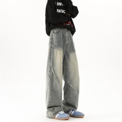 Trendy vintage American jeans