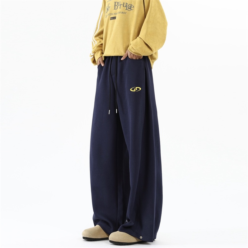 Loose wide-leg casual sweatpants