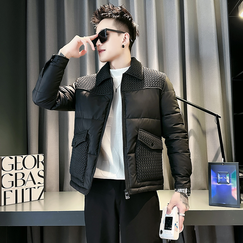 Men's style winter thickened cotton jacket